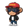 MonoAii mascot, full body